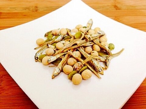 【糖質制限】カリカリ☆イリコのおやつ